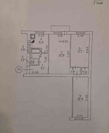 Продается трехкомнатная Привокзальная 4000000 Донецк