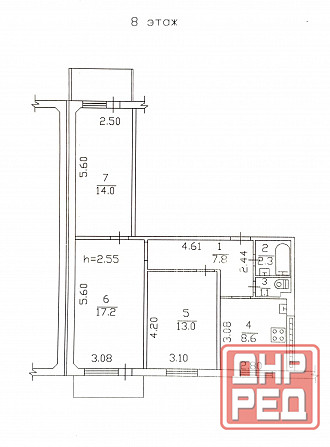 Продажа 3-х комнатной квартиры в Буденновском районе Донецка (ор-р Майский Рынок) Донецк - изображение 8