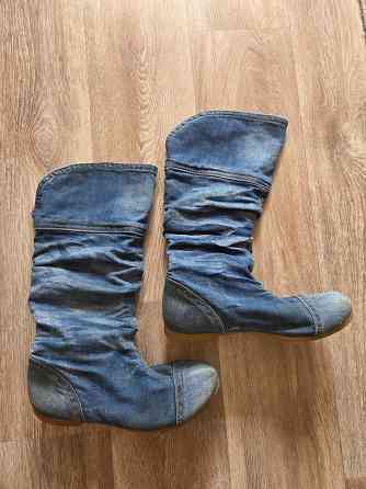 Весенние сапоги 37р Донецк