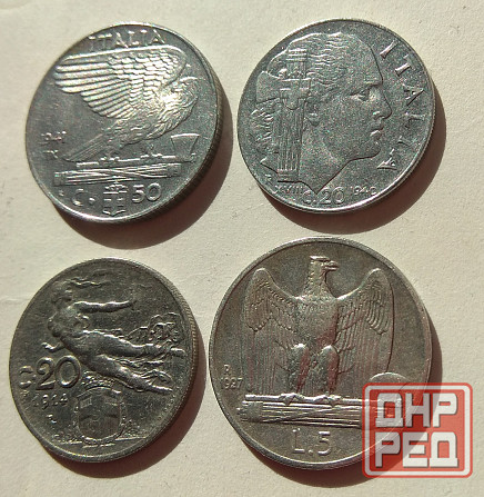 Монеты Италии Донецк - изображение 1