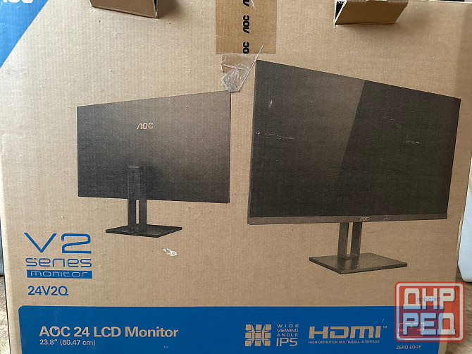 Монитор AOC 24V2VQ 23.8 1920x1080 75hz Донецк - изображение 2