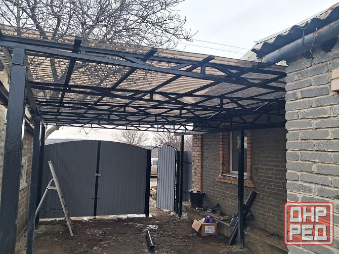 Сварочные работы. Кровля. Стяжка дома усиление фундамента. Донецк - изображение 1