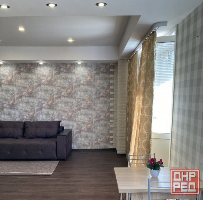 Сдаётся однокомнатная квартира в Пролетарском районе, ул.Армавирская Донецк - изображение 4