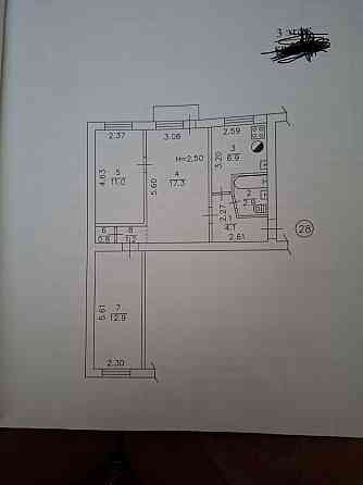 Продам 3-х комнатную квартиру на Абакумова, ориентир ул. Дагестанская Донецк