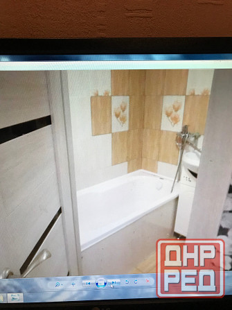 Сдам 1ком крупногабаритная центр Текстильщика 1/9 с ремонтом, мебель и техника, бойлер Донецк - изображение 5