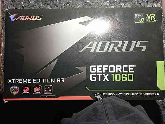 Gigabyte AORUS GeForce GTX 1060 6gb Xtreme Edition Донецк