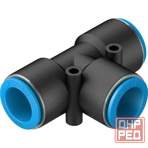 Тройник цанговый прямой Festo QST-16 Аксай - изображение 1