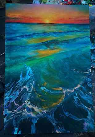 Картина написанная маслом. Макеевка