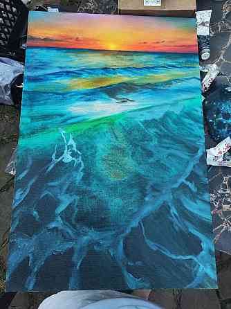 Картина написанная маслом. Макеевка