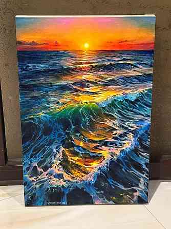 Картина написанная маслом. Макеевка