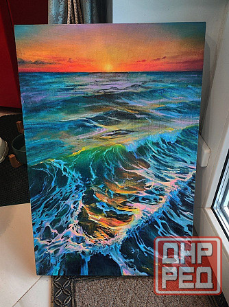 Картина написанная маслом. Макеевка - изображение 5