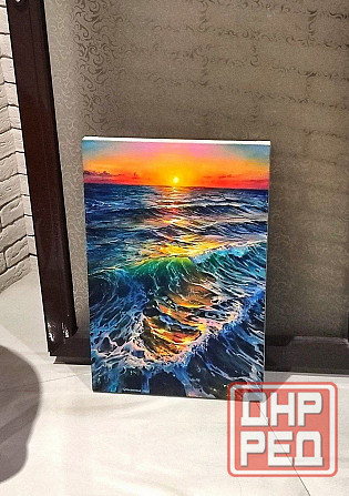 Картина написанная маслом. Макеевка - изображение 2