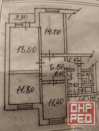 4 ком. квартира, 84 м2, 7/10 этаж, Киевский р-н, Гладковка, ул. Савченко, 7 млн руб Донецк - изображение 10