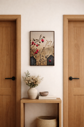 Картина «Боярышник» Масло, холст 30×40 см Донецк