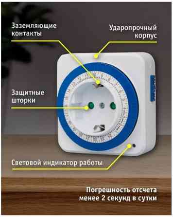 Розетка Feron с таймером Донецк