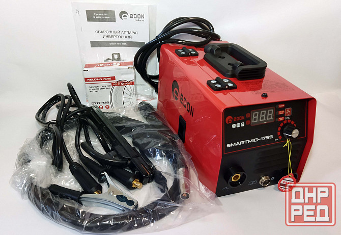 Сварочный полуавтомат инверторный Edon Smart MIG-175S (безгазовый) Донецк - изображение 2