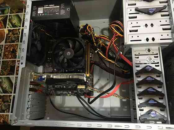 Пк, компьютер, системный блок ( 4 ядра 4 потока карта 440 1 гб) Макеевка