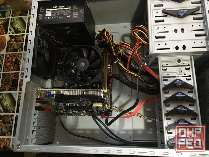 Пк, компьютер, системный блок ( 4 ядра 4 потока карта 440 1 гб) Макеевка - изображение 2