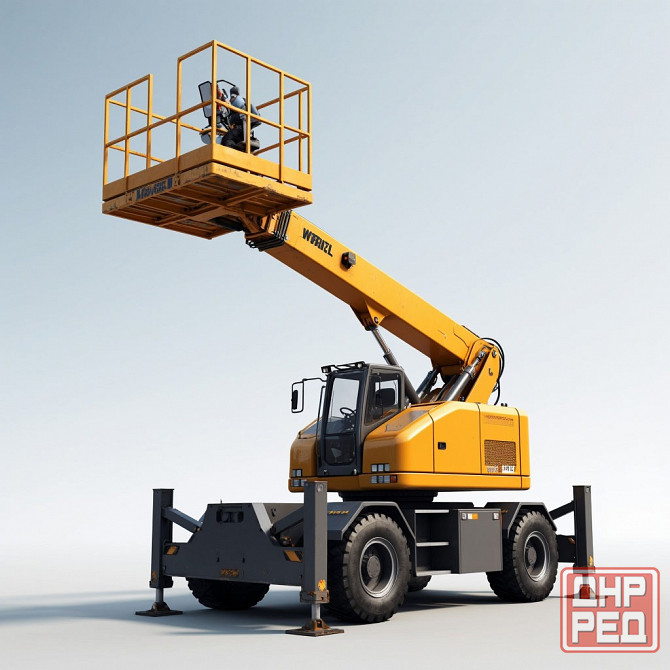 Автовышка в аренду: стрела 11 метров Донецк - изображение 1