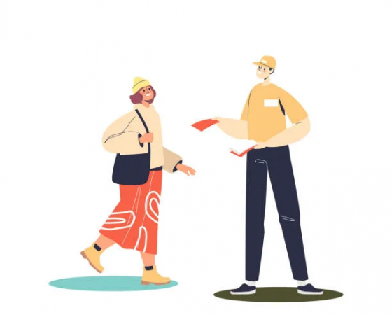 Раздача листовок Донецк