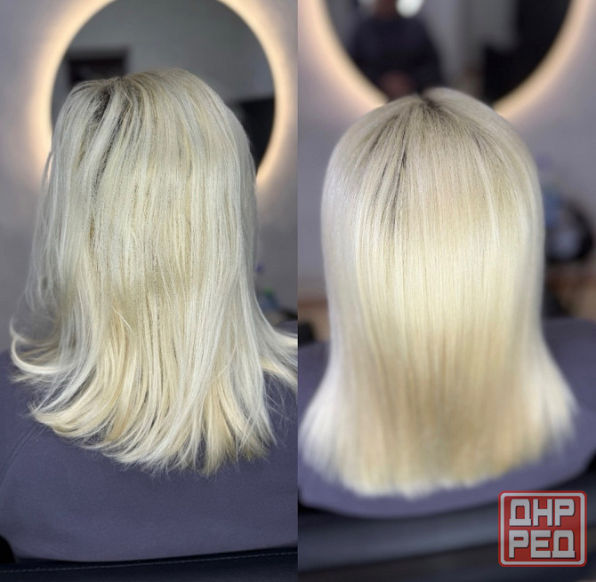 Прикорневой объем, кератин, ботокс, холодное восстановление Макеевка - изображение 8