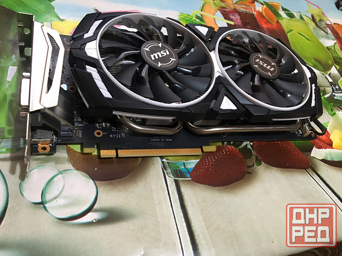 видеокарта msi gtx 1060 armor oc 6GB Макеевка - изображение 1