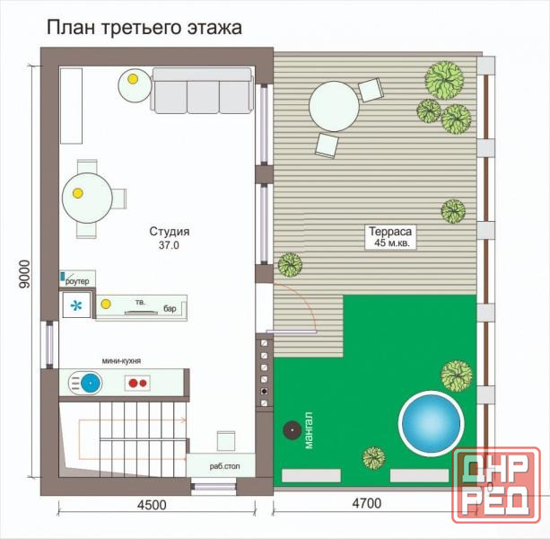 Дом, 222 м2, Макеевка, Червоногвардейский р-н, ул. Садовая, 23 млн руб Макеевка - изображение 10