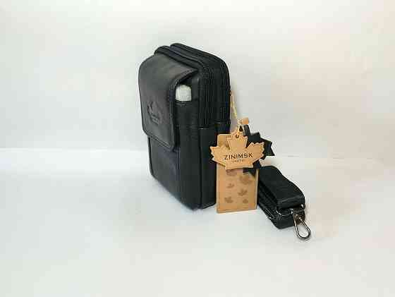 Сумка из натуральной кожи (17,5х11,5х7 см) Донецк