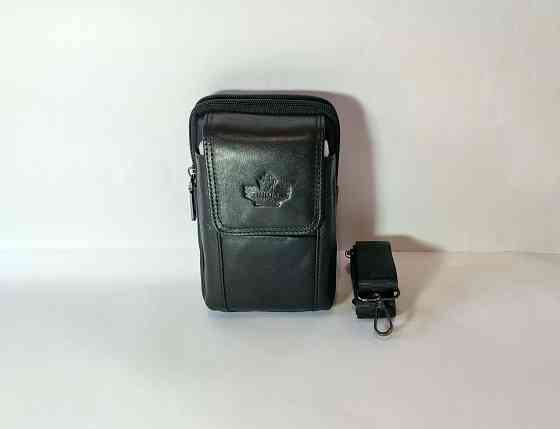 Сумка из натуральной кожи (17,5х11,5х7 см) Донецк