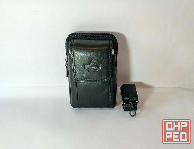 Сумка из натуральной кожи (17,5х11,5х7 см) Донецк - изображение 3