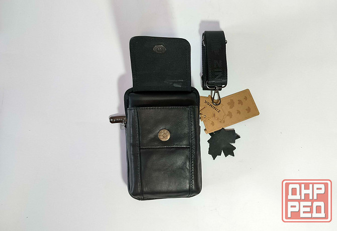 Сумка из натуральной кожи (17,5х11,5х7 см) Донецк - изображение 7