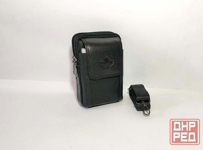 Сумка из натуральной кожи (17,5х11,5х7 см) Донецк - изображение 2