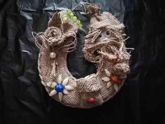 Декоративный элемент "Подкова". Ручная работа. Стаханов