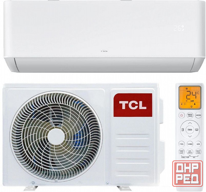 Сплит-система TCL Gentle Cool TAC-TP12ONF/R с дисплеем (до 35м²), Wi-Fi (опция) Донецк - изображение 1