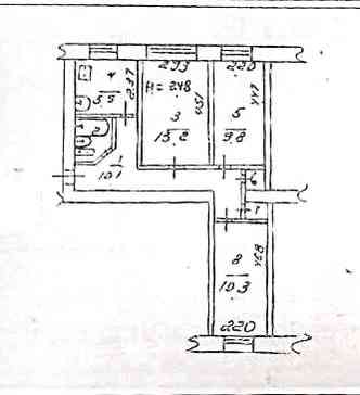 Продается 3х комнатная квартира г.Мариуполь Мариуполь