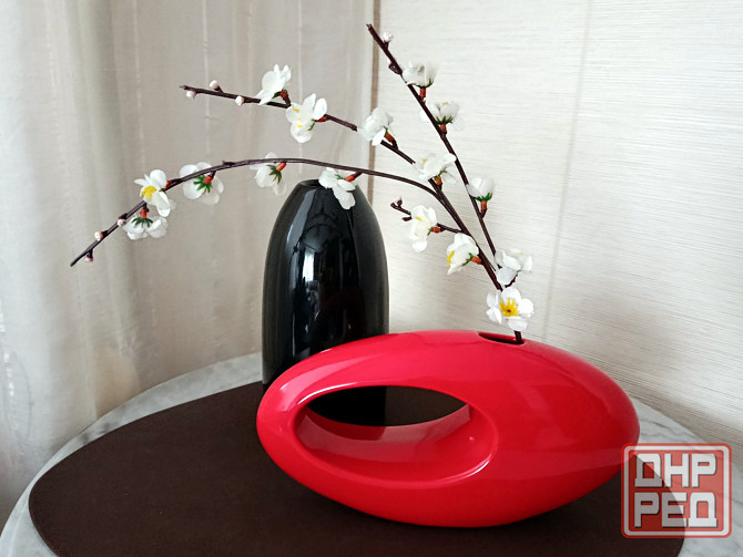 Интерьерная композиция из двух декоративных ваз. Донецк - изображение 1