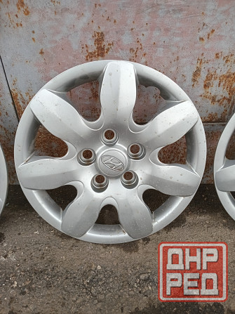 Продаю колпаки оригинальные р 15 хюндай Донецк - изображение 2