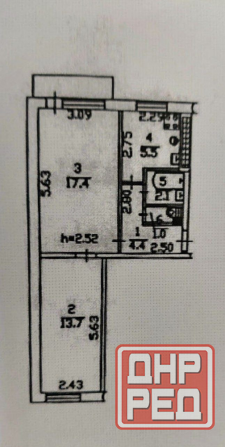 Продается 2ком квартира, Буденновский район Донецк - изображение 2