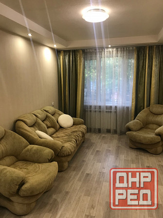 Сдам 2ком центр Текстильщика с ремонтом, мебель и техника, бойлер Донецк - изображение 3