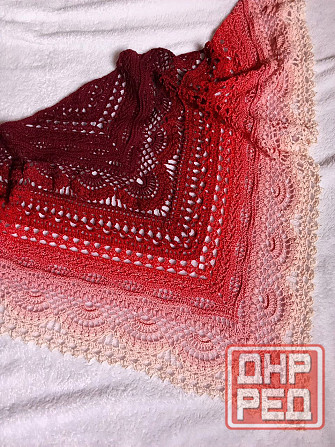 Шаль/платок крючком Мелитополь - изображение 2