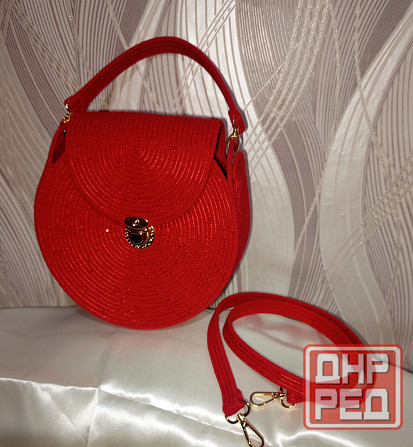 Женская сумочка, ручная работа, подарок на 8 марта Донецк - изображение 5