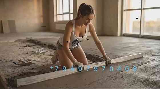 Полусухая стяжка пола Донецк