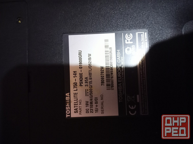 ноутбук toshiba l750 Макеевка - изображение 4