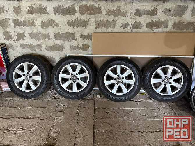 Комплект Оригинальных дисков и шин Макеевка - изображение 1