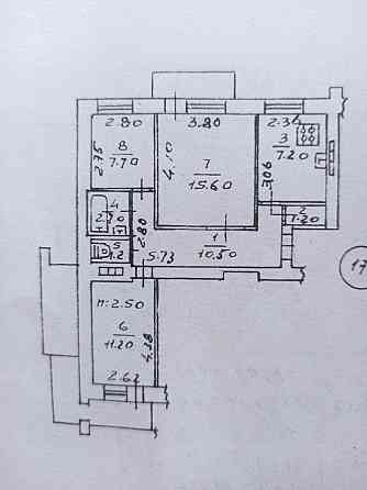 3х комн., Маяк, под ремонт 8/9 Донецк