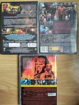 DVD "Хеллбой", трилогия, лицензия. Донецк