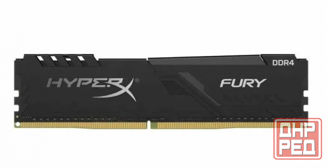 Оперативная память Kingston HyperX FURY 1x16gb 3200MHz Black [HX432C16FB3/16] Донецк - изображение 1