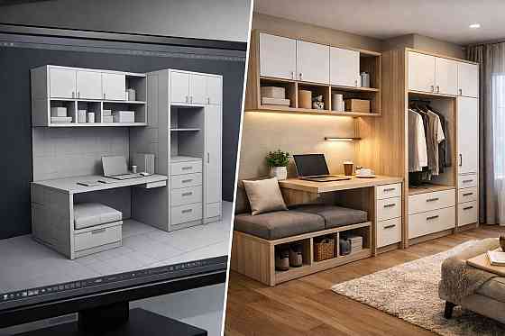 Производство корпусной мебели на заказ Донецк