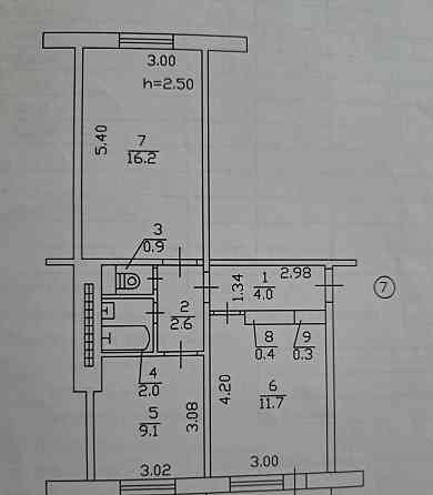 Продается 2к квартира в Ленинском районе рядом Боссе Донецк