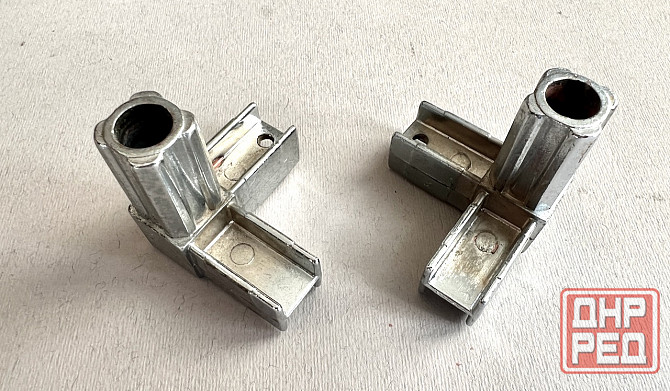 Соединитель металлический для трубы 20х20, Италия. Донецк - изображение 2